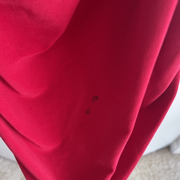 Stretch Sexy Plunge-neckline Red Dress - Picture 9 of 9